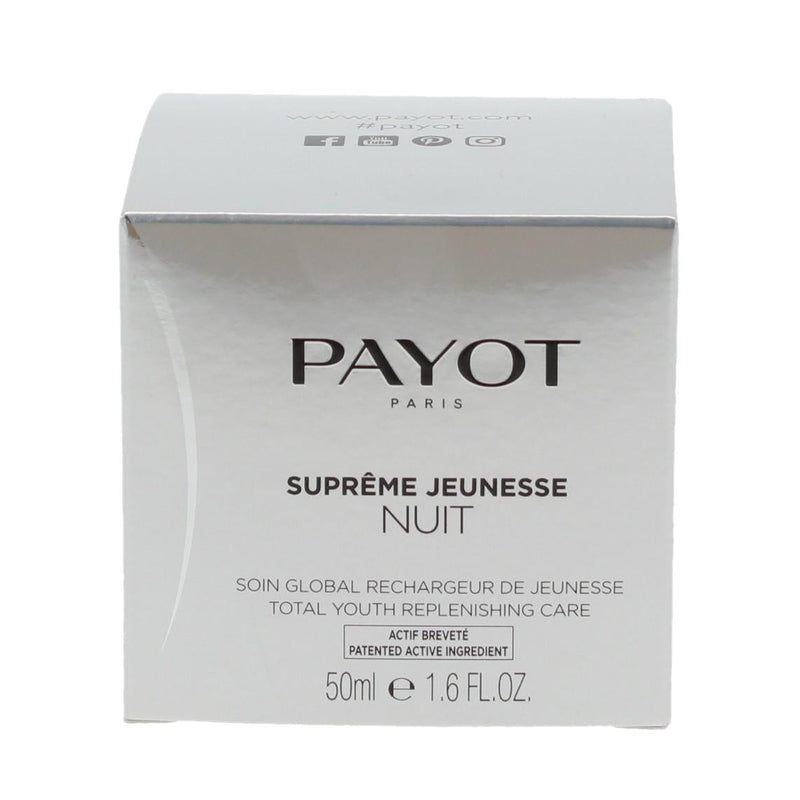 Payot Supreme Jeunesse Nuit. Total Youth Replenishing Care. Noorendav öökreem 50ml
