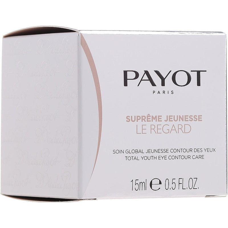 Payot Supreme Jeunesse Regard. Total Youth Eye Countour Care. Noorendav silmaümbruskreem 15ml
