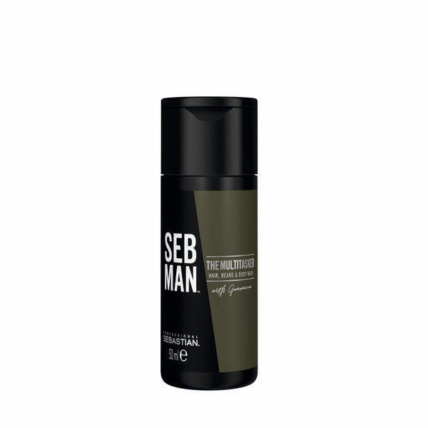 Sebastian SebMan The Multitasker Hair, Beard & Body Wash. 3-ühes puhastus juustele, habemele ja kehale (erinevad suurused)