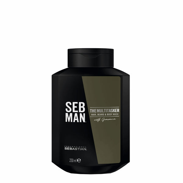 Sebastian SebMan The Multitasker Hair, Beard & Body Wash. 3-ühes puhastus juustele, habemele ja kehale (erinevad suurused)
