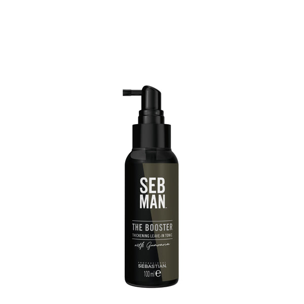 Sebastian SebMan The Booster Thickening Leave-In Tonic. Tihendav juustessejäetav toonik guaraanaga  100ml