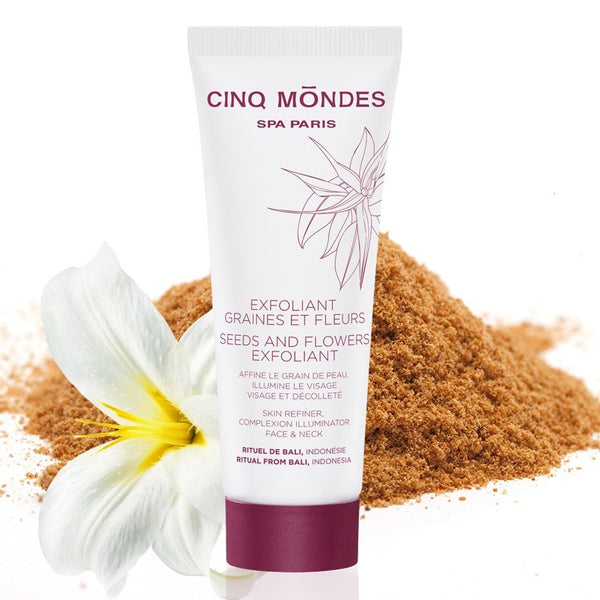 Cinq Mondes Seeds And Flowers Exfoliant. Koorija seemnete- ja lilledega  60ml