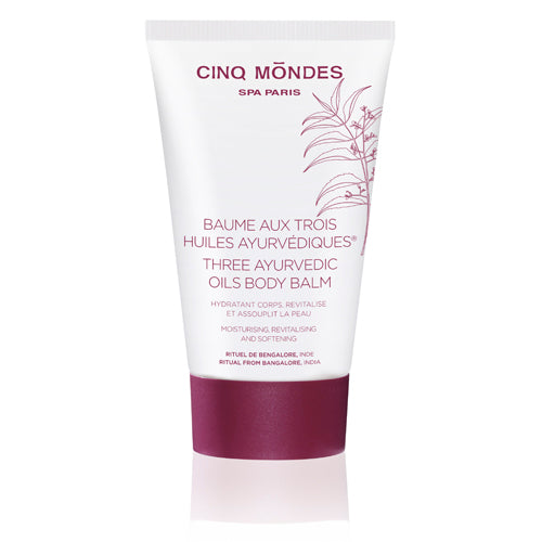 Cinq Mondes Three Ayurvedic Oils Body Balm. Kehapalsam kolme ajuverda õliga  150ml