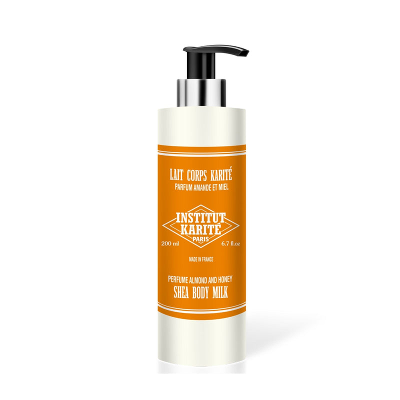 Institut Karité Paris Lait Corps Karité Parfum Amande Et Miel. Moisturising Shea Body Milk Perfume Almond And Honey. Niisutav kehapiim sheavõi ja mandliga 200ml
