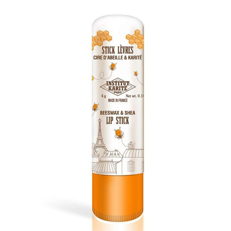 Institut Karité Paris Stick Lèvres Cire D'Abeille & Karité. Vanilla Scented Lip Stick Beeswax & Shea. Lõhnastatud huulepalsam mesilasvaha ja sheavõiga 4g