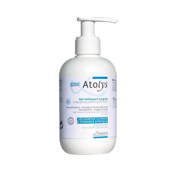 Lysaskin Atolys High Tolerance Cleansing Gel 200ml. Õrnatoimeline puhastusgeel õrnale, kuivale või tundlikule nahale