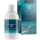 Collagen 36® Hair And Skin Liquid Food Supplement. Kollageenijook magustajaga 20 annust 500ml