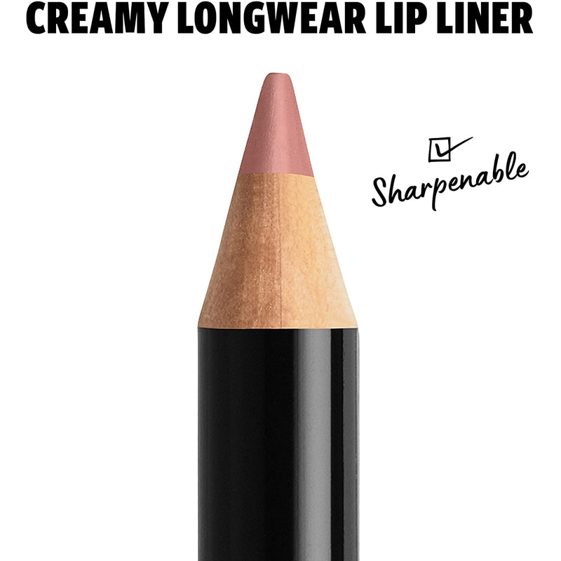 NYX Professional Makeup Slim Lip Pencil. Kreemjas kauapüsiv huulepliiats 1g (erinevad toonid)