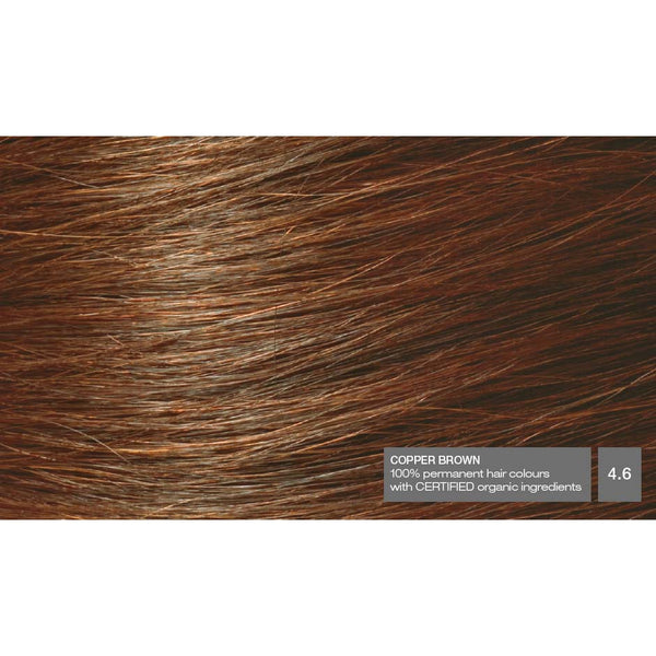 Naturigin Organic Based 100% Permanent Hair Colours Copper Brown 4.6. Püsijuuksevärv vasepruun 115ml