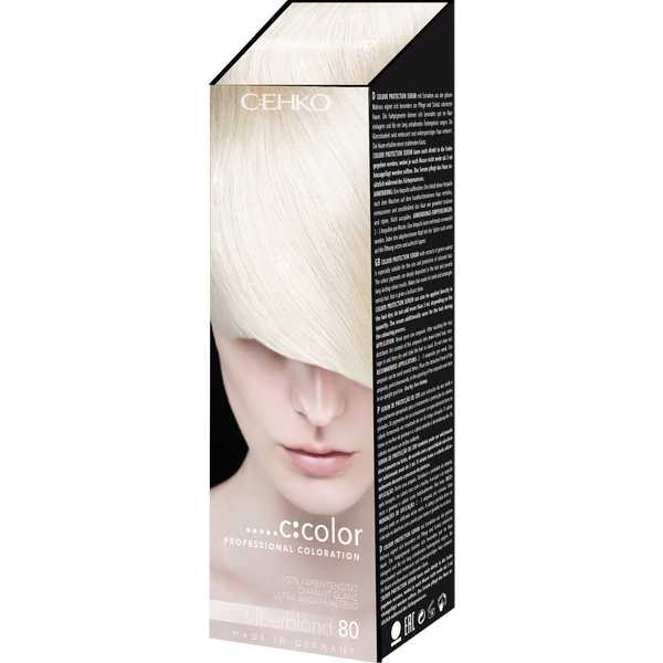 C:ehko C:Color Permanent Coloration 80 Light Blond. Kreemjas püsivärv heleblond 110ml