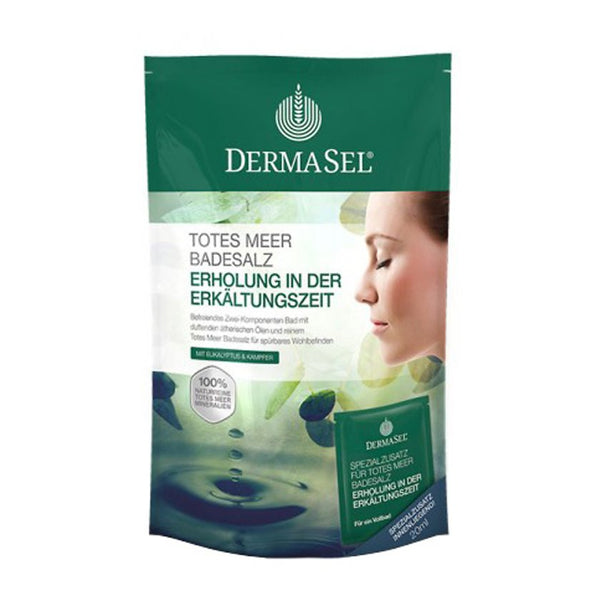 Dermasel Dead Sea Salt Cold Season Bath. Surnumere vannisool külmale aastaajale kampri 400g+20ml