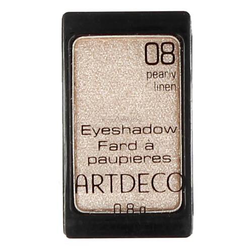 Artdeco Eyeshadow 08 Pearly Linen. Pärlmuttertooniga puuderjas lauvärv 0,8g