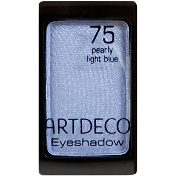 Artdeco Eyeshadow 75 Pearly Light Blue. Pärlmuttertooniga puuderjas lauvärv 0,8g