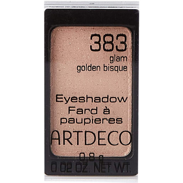Artdeco Eyeshadow 383 Glam Golden Bisque. Sädelev puuderjas lauvärv 0,8g