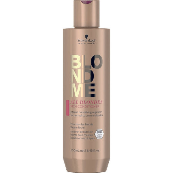 Schwarzkopf Professional BlondMe All Blondes Rich Conditioner. Külluslik palsam normaalsetele/paksudele blondidele juustele 250ml