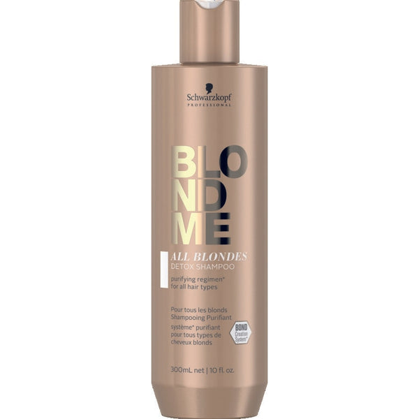 Schwarzkopf Professional BlondMe All Blondes Detox Shampoo. Detox šampoon kõikidele blondidele juuksetüüpidele 300ml