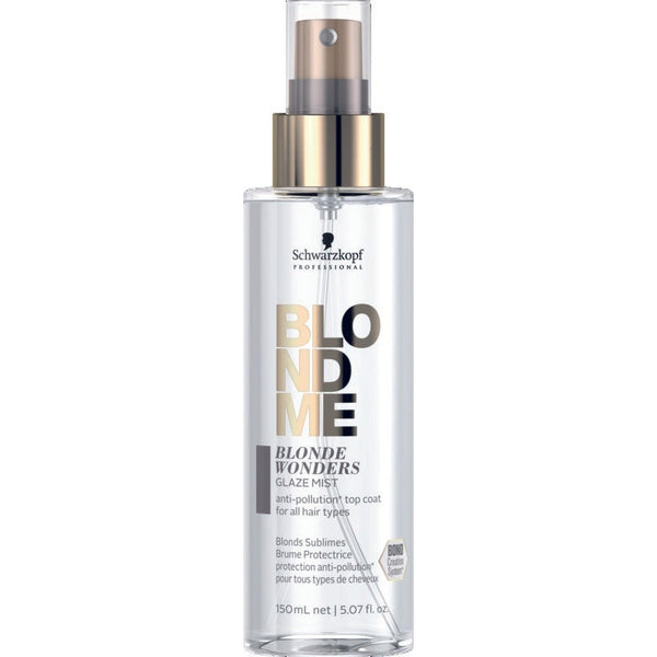 Schwarzkopf Professional BlondMe Blonde Wonders Glaze Mist. Kaitse-ja läikesprei kõikidele blondidele juuksetüüpidele 150ml