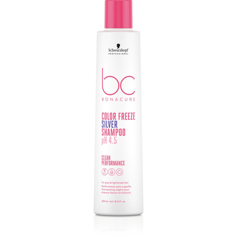 Schwarzkopf Professional BC Bonacure Color Freeze Silver Shampoo PH 4.5. Värvikaitsešampoon hõbe 250ml