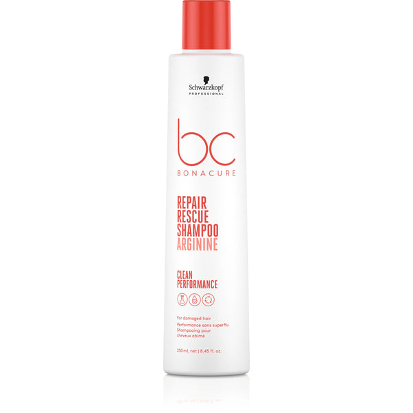 Schwarzkopf Professional BC Bonacure Repair Rescue Shampoo Arginine. Taastusšampoon kahjustatud juustele 250ml