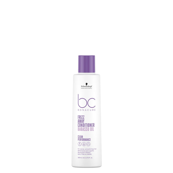Schwarzkopf Professional BC Bonacure Frizz Away Conditioner Babassu Oil. Silendav palsam paksudele, taltsutamatutele, rabedatele juustele 200ml