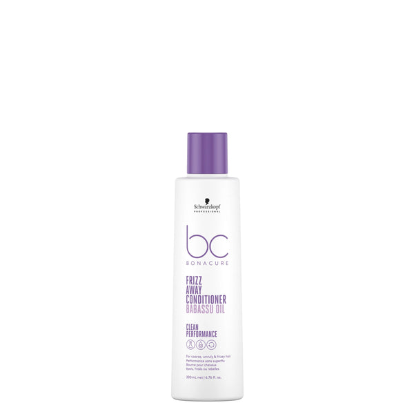 Schwarzkopf Professional BC Bonacure Frizz Away Conditioner Babassu Oil. Silendav palsam paksudele, taltsutamatutele, rabedatele juustele 200ml