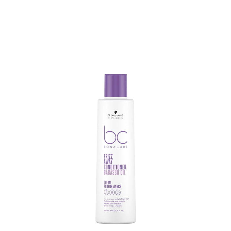 Schwarzkopf Professional BC Bonacure Frizz Away Conditioner Babassu Oil. Silendav palsam paksudele, taltsutamatutele, rabedatele juustele 200ml