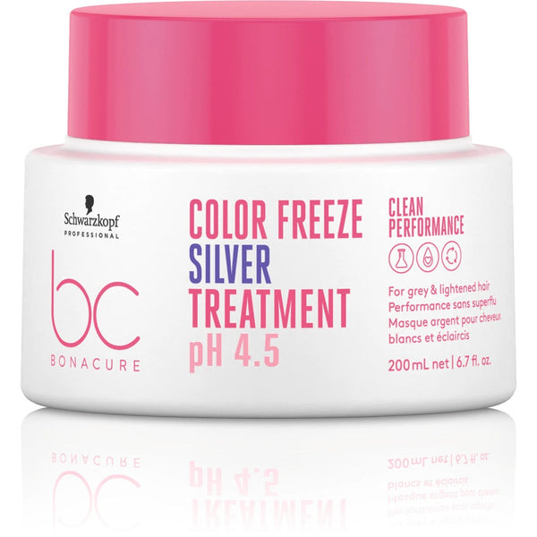 Schwarzkopf Professional BC Bonacure Color Freeze Silver Treatment PH 4.5. Värvikaitse süvahooldus hõbe  200ml