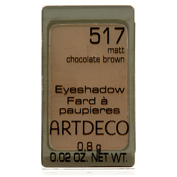 Artdeco Eyeshadow 517 Matt Chocolate Brown. Matt puuderjas lauvärv 0,8g