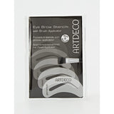 Artdeco Eye Brow Stencils. Kulmušabloonid pintsliga 1tk