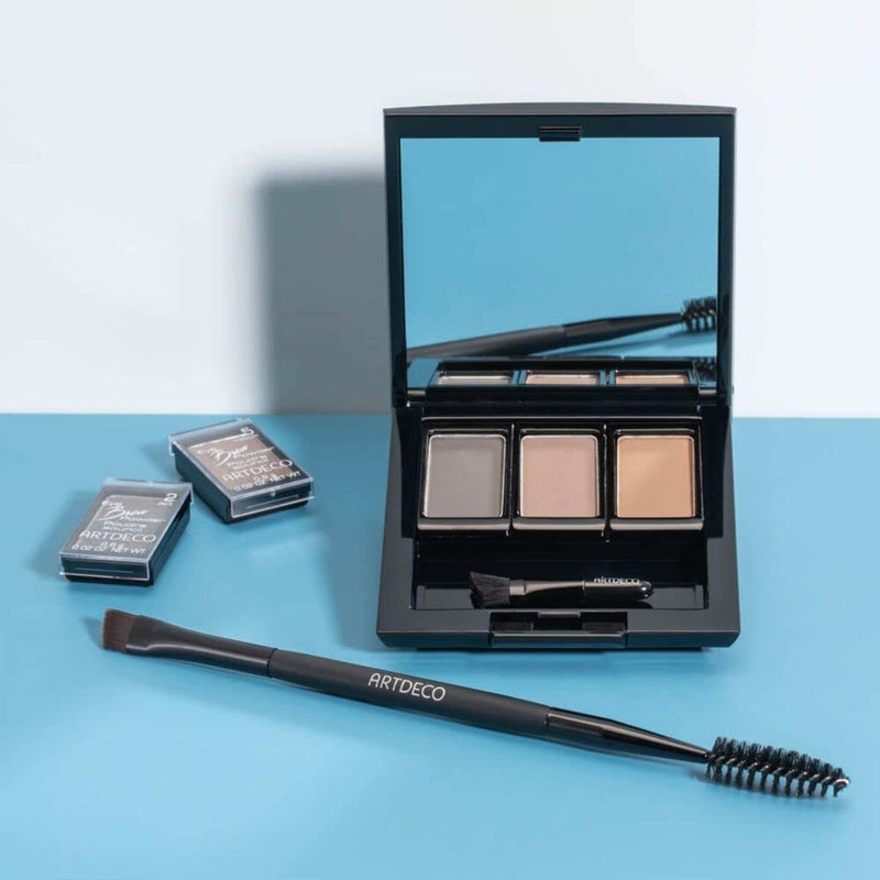 Artdeco 2 In 1 Brow Perfector Brush. Kulmupintsel harjaga 1tk