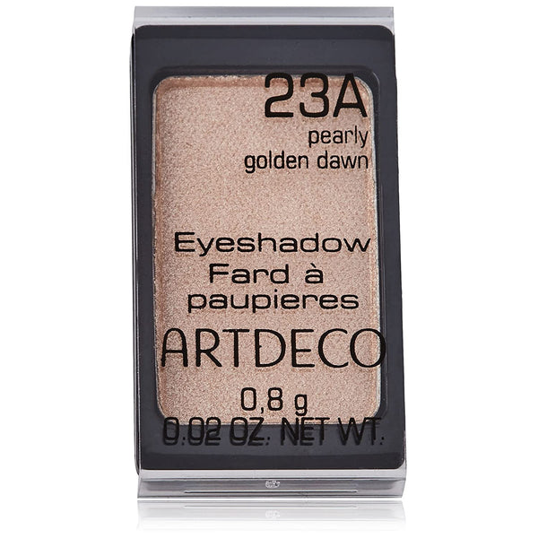 Artdeco Eyeshadow 23A Pearly Golden Dawn. Pärlmuttertooniga puuderjas lauvärv 0,8g