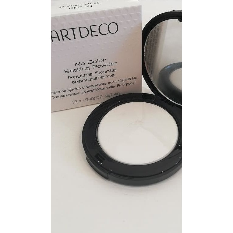 Artdeco No Color Setting Powder. Läbipaistev valgustpeegeldav kinnituspuuder 12g