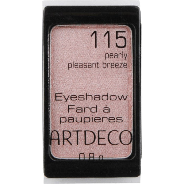 Artdeco Eyeshadow 115 Pearly Pleasant Breeze. Pärlmuttertooniga puuderjas lauvärv 0,8g
