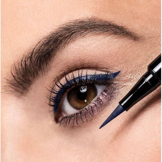 Artdeco Long Lasting Liquid Liner Intense 12 Blue. Kauapüsiv vedel silmalainer sinine 0,6ml