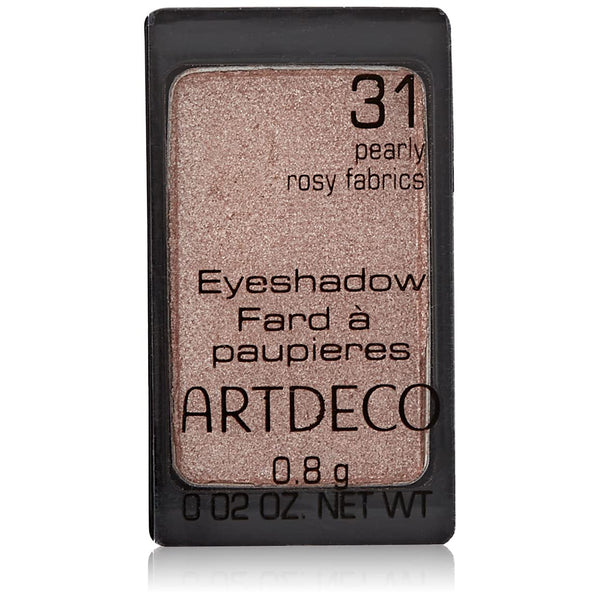 Artdeco Eyeshadow 31 Pearly Rosy Fabrics. Pärlmuttertooniga puuderjas lauvärv 0,8g