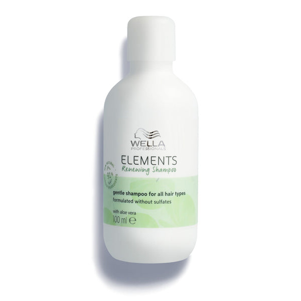 Wella Professionals Elements Renewing Shampoo. Uuendav šampoon, 91% looduslikku päritolu koostisaineid, ei sisalda sulfaate, silikoone (erinevad suurused)