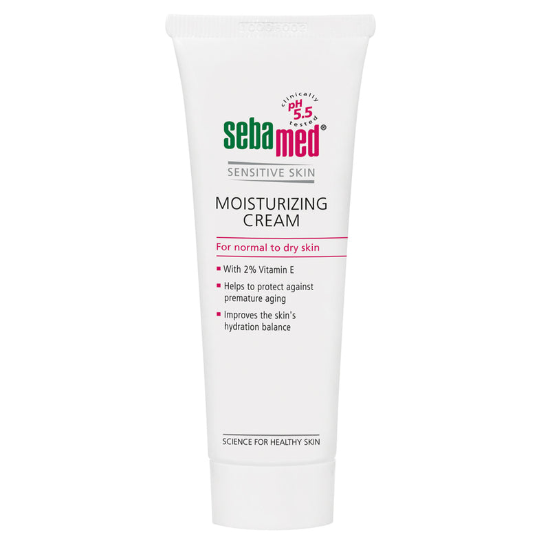 Sebamed Sensitive Skin Moisturizing Cream For Normal To Dry Skin. Niisutav näokreem normaalsele/kuivale nahale 50ml
