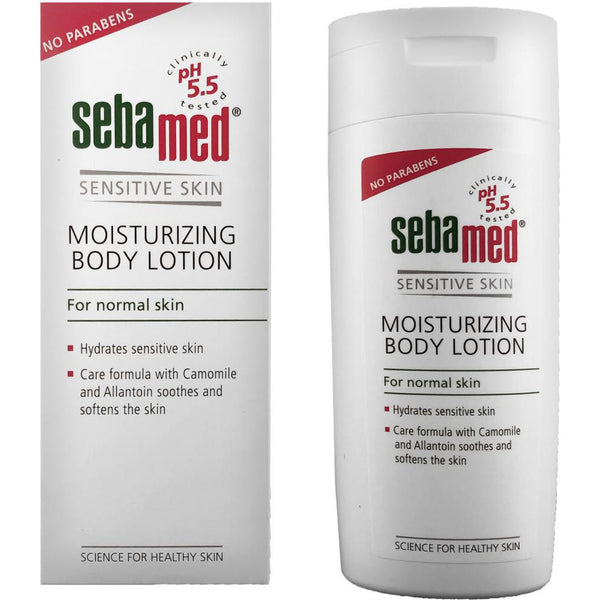 Sebamed Sensitive Skin Moisturizing Body Lotion For Normal Skin. Niisutav kehakreem tundlikule nahale 200ml