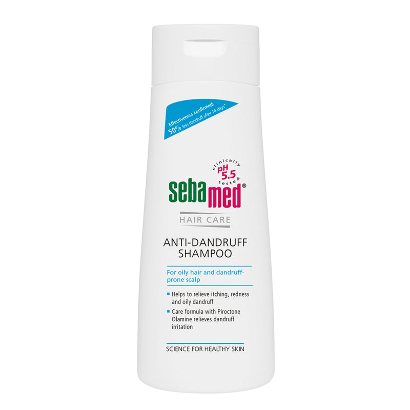 Sebamed Hair Care Anti Dandruff Shampoo For Oily And Dandruff Prone Scalp. Kõõmavastane šampoon rasustele juustele 200ml