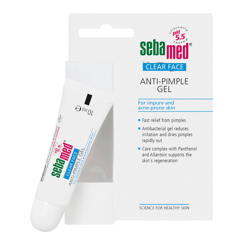 Sebamed Clear Face Anti-Pimple Gel For Impure And Acne-Prone Skin. Vistrikevastane geel ebapuhtale ja aknelisele nahale  10ml