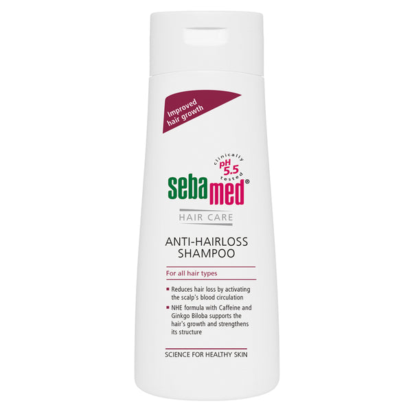 Sebamed Hair Care Anti-Hairloss Shampoo For All Skin Types. Juuste väljalangemisvastane šampoon kõikidele juuksetüüpidele 200ml