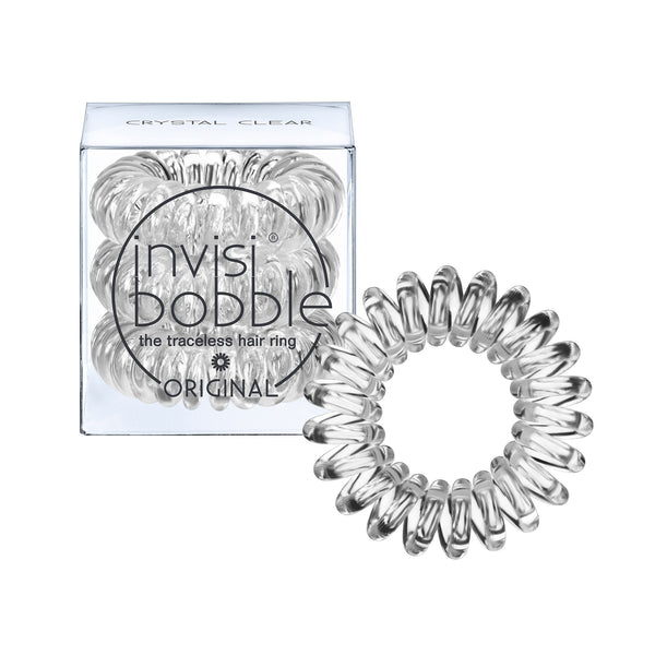 Invisibobble Original The Traceless Hair Ring. Juuksekummid läbipaistev 3tk (erinevad toonid)
