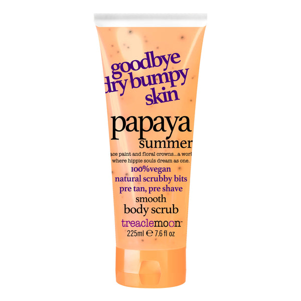 Treaclemoon Papaya Summer Body Scrub. Papaialõhnaline niisutav kehakoorija 225ml