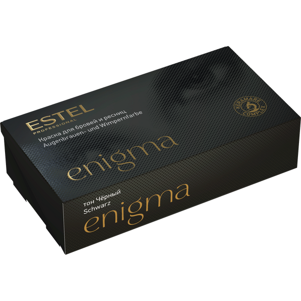 Estel Enigma Paint For Eyebrows And Eyelashes Black. Kulmu- ja ripsmevärv must 20ml+20ml