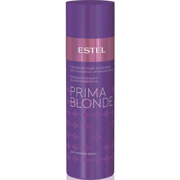 Estel Prima Blonde Conditioner For Cold Blondes Shades. Hõbedane palsam külmadele blondidele 200ml