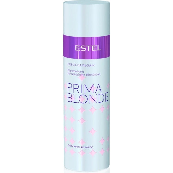 Estel Prima Blonde Conditioner For Blonde Hair. Läikepalsam heledatele juustele 200ml