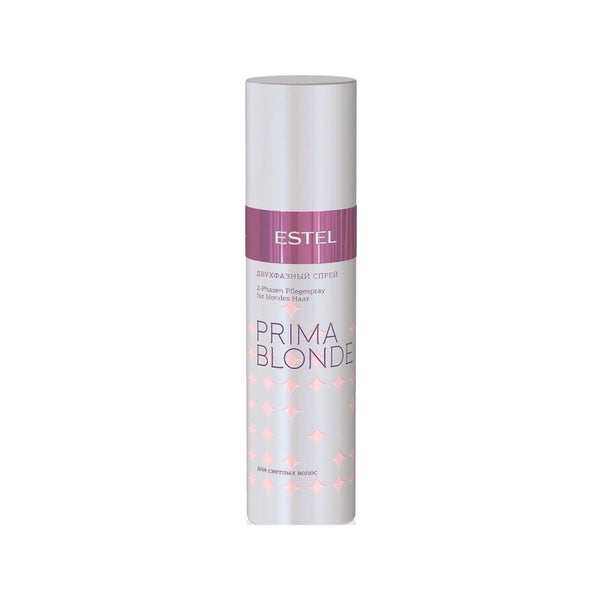 Estel Prima Blonde 2-Phase Spray Conditioner. 2-faasiline spreipalsam heledatele juustele 200ml