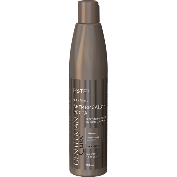 Estel Curex Gentleman Activating Shampoo. Juuksekasvu stimuleeriv šampoon meestele, kõikidele juustetüüpidele 300ml