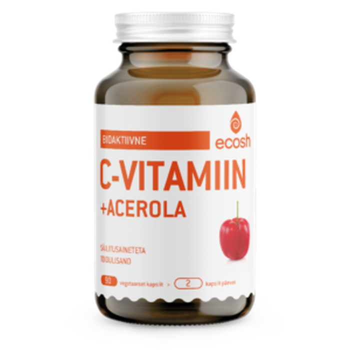 Ecosh C-vitamiin Acerolaga 90tk