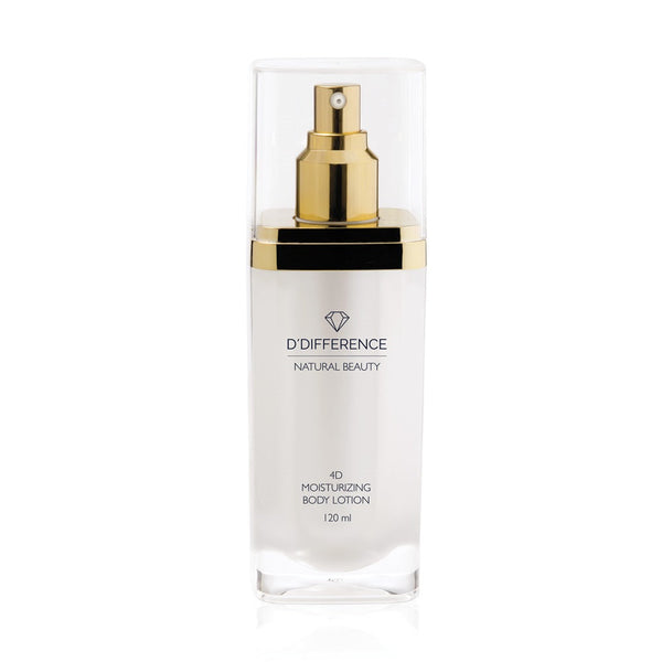 D'Difference Natural Beauty 4D Moisturizing Body Lotion. 4D-efektiga, niisutav ihupiim 120ml